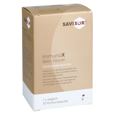 IMMUNAX Beta-Glucan Pulver Portionsbeutel