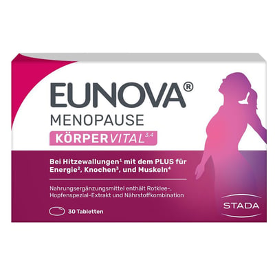 EUNOVA Menopause Körper Vital Tabletten Produktbild 1