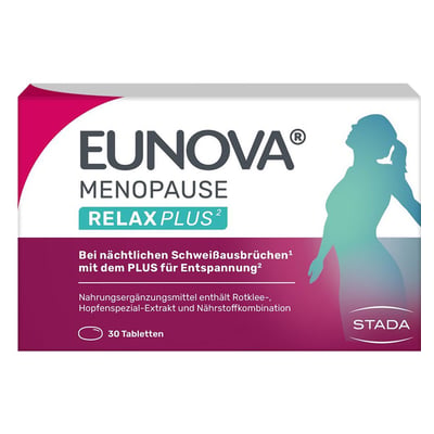 EUNOVA Menopause Relax Plus Tabletten Produktbild 1