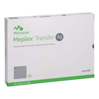 Mepilex Transfer Ag Schaumverband 15x20 cm steril Docpharm Produktbild 1