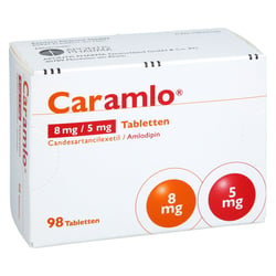 Caramlo 8 mg/5 mg
