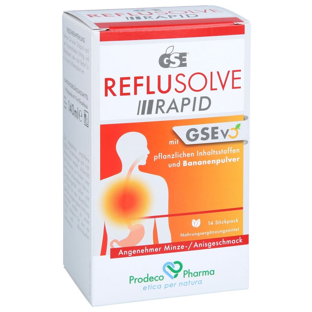GSE Reflusolve Rapid Sirup Sticks
