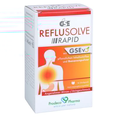 GSE Reflusolve Rapid Sirup Sticks