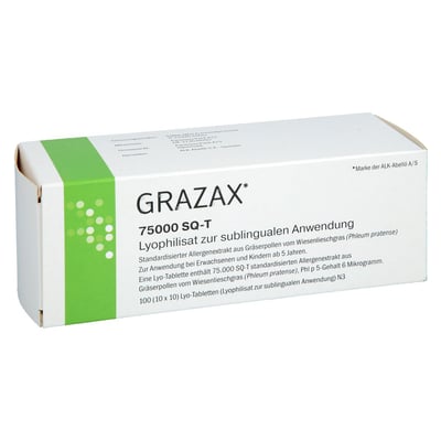 GRAZAX 75.000 SQ-T Lyo-Tab.Lyophilisat z.Einnehmen