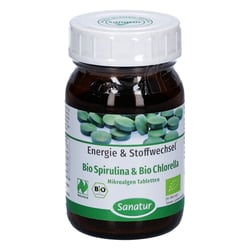 BIO SPIRULINA und Bio Chlorella Tabletten