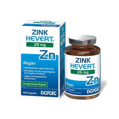 ZINK HEVERT 25 mg Kapseln Produktbild 1