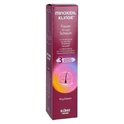 Minoxidil Klinge Frauen 50 mg/g Produktbild 1