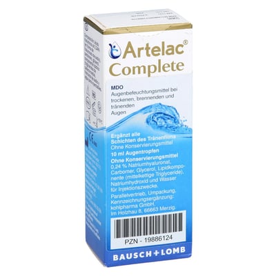 ARTELAC Complete MDO Augentropfen Produktbild 1