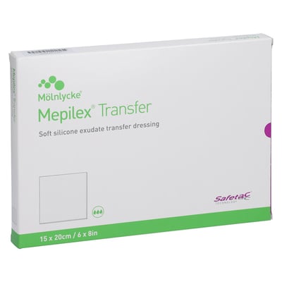 MEPILEX Transfer Schaumverband 15x20 cm steril