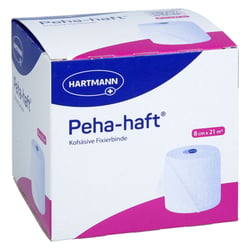 PEHA-HAFT Fixierbinde latexfrei 8 cmx21 m