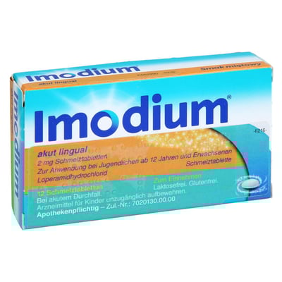 Imodium akut lingual