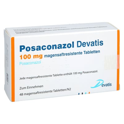 POSACONAZOL Devatis 100 mg magensaftr.Tabletten Produktbild 1
