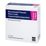 Brinzolamid/Timolol Micro Labs 10 mg/ml+5 mg/ml Augentropfensuspension