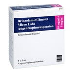 Brinzolamid/Timolol Micro Labs 10 mg/ml+5 mg/ml Augentropfensuspension