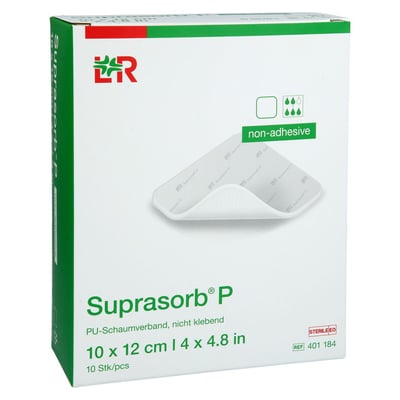 SUPRASORB P PU-Schaumv.nicht klebend 10x12 cm