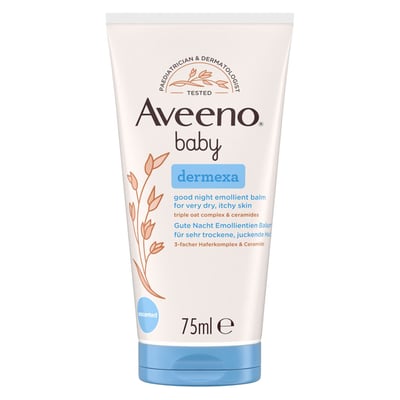 AVEENO baby Dermexa Gute Nacht Emollientien Balsam