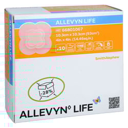 Allevyn Life 10,3x10,3 cm Silikonschaumverband BWB Medical