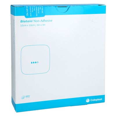 Biatain Schaumverband 10x10 cm nicht haftend BWB Medical