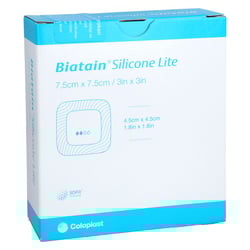 Biatain Silicone Lite Schaumverband 7,5x7,5 cm BWB Medical