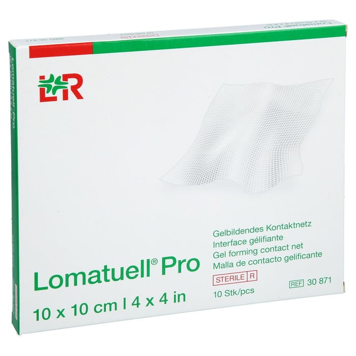 LOMATUELL Pro 10x10 cm steril