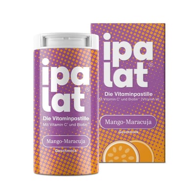 IPALAT Die Vitaminpastille Mango-Maracuja