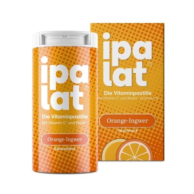 IPALAT Die Vitaminpastille Orange-Ingwer