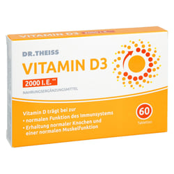 DR.THEISS Vitamin D3 Tabletten 2000 I.E.