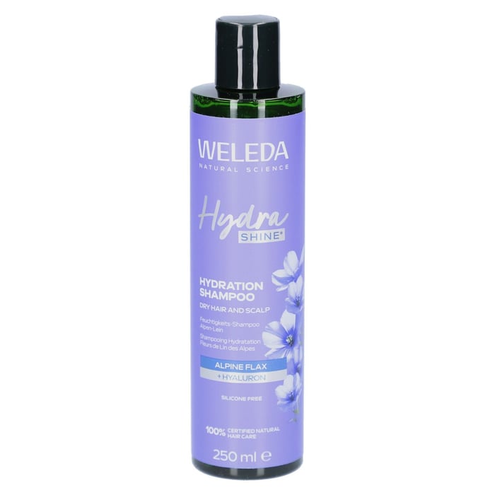 WELEDA HydraShine Feuchtigkeits-Shampoo Alpen-Lein