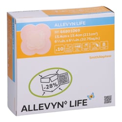 ALLEVYN Life 15,4x15,4 cm Silikonschaumverband