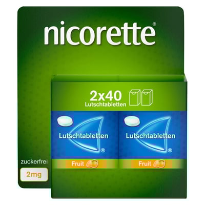 Nicorette Fruit 2 mg gepresst