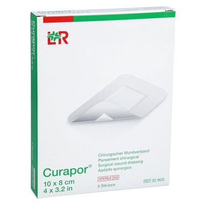 CURAPOR Wundverband steril chirurgisch 8x10 cm