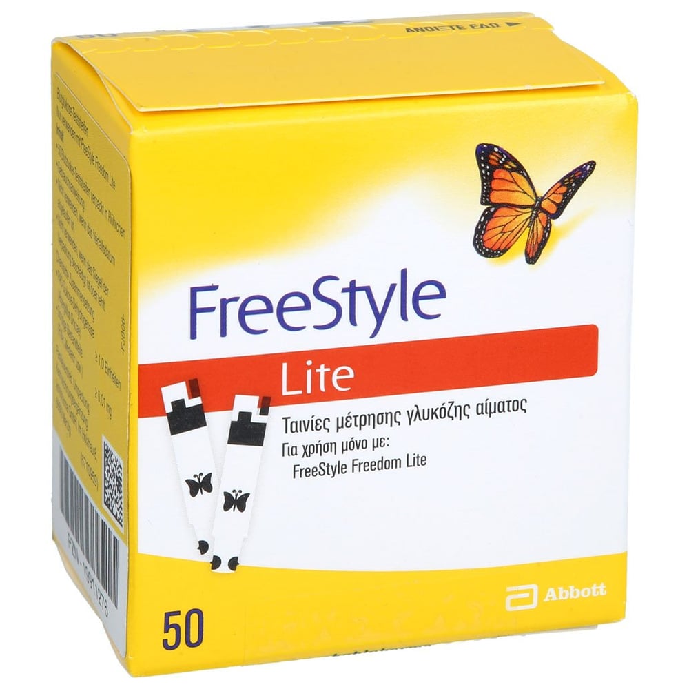 FREESTYLE Lite Teststreifen ohne Codieren f.Finger