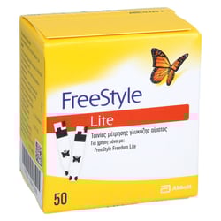 FREESTYLE Lite Teststreifen ohne Codieren f.Finger