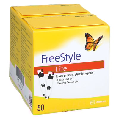 FREESTYLE Lite Teststreifen ohne Codieren f.Finger