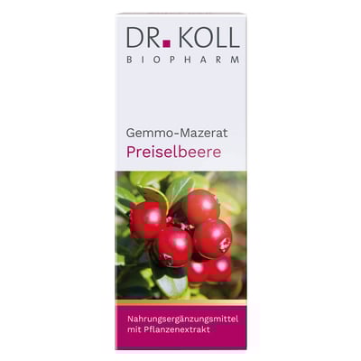 GEMMO-MAZERAT Preiselbeere Dr.Koll Vitis Idaea Tro