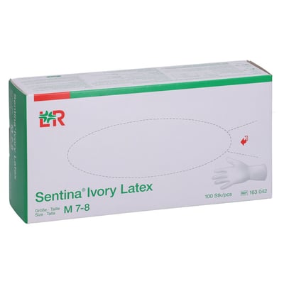 SENTINA Ivory Latex Unt.Hands.unste.puderfrei M Produktbild 1