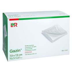 GAZIN Mullkomp.7,5x7,5 cm steril 8fach Crosp Medical