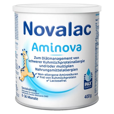 NOVALAC Aminova Spezialnahrung 0-36 Monate Pulver Produktbild 1