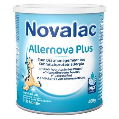 NOVALAC Allernova Plus Spezialnahrung 0-36 Mon.Plv Produktbild 1