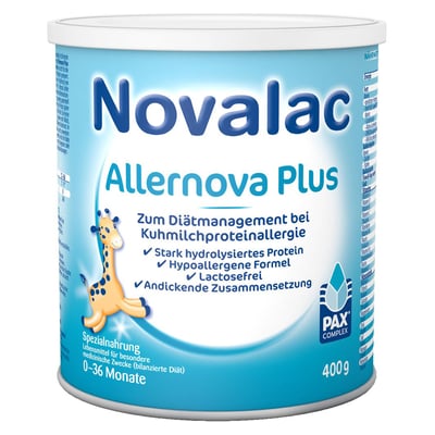 NOVALAC Allernova Plus Spezialnahrung 0-36 Monate
