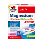 DOPPELHERZ Magneisum+Calcium+Kalium+D3 DIRECT Pel.