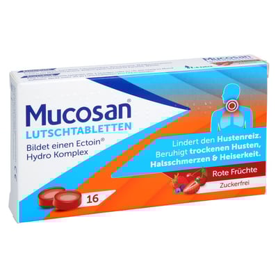 MUCOSAN Lutschtabletten rote Früchte