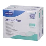 ZETUVIT Plus extrastarke Saugkompr.steril 10x10 cm Emra-Med