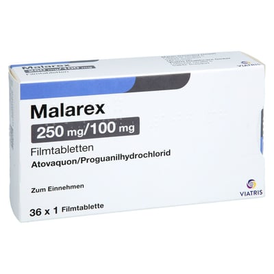 Malarex 250 mg/100 mg Produktbild 1
