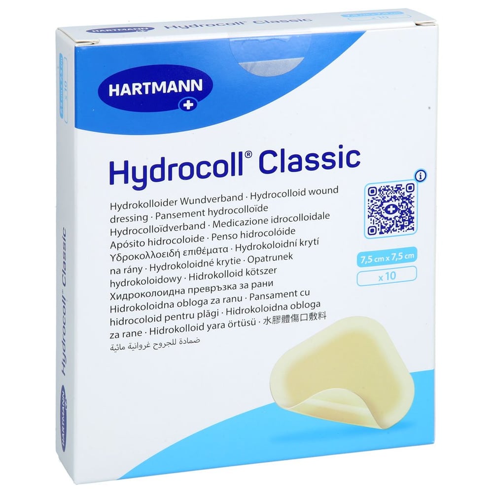 HYDROCOLL Classic Wundverband 7,5x7,5 cm