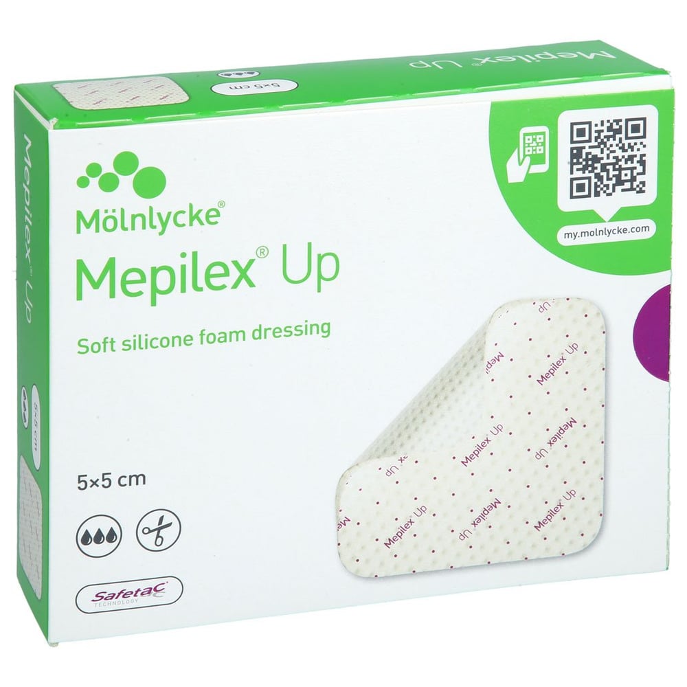 MEPILEX Up 5x5 cm Schaumverband