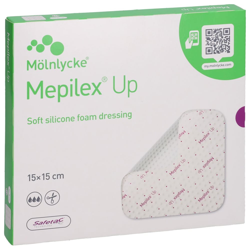 MEPILEX Up 15x15 cm Schaumverband