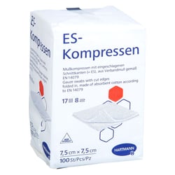 ES-Kompressen unsteril 7,5x7,5 cm 8fach ToValCare