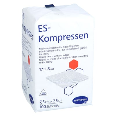 ES-Kompressen unsteril 7,5x7,5 cm 8fach ToValCare