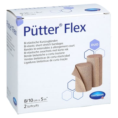 Pütter Flex Duo Binde 8/10 cmx5 m Tovalcare Produktbild 1